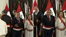 Dina Boluarte: ministros dejaron con la mano extendida a Gustavo Adrianzén durante juramentación Dina Boluarte: ministros dejaron con la mano extendida a Gustavo Adrianzén durante juramentación