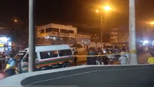 Niño muere tras ataque a balazos contra combi frente al hospital Materno Infantil, en Independencia