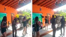 Abejas atacan a orquesta de cumbia en plena presentación en club campestre de Chimbote y en redes bromean: “No les gustó la música” Abejas atacan a orquesta de cumbia en plena presentación en club campestre de Chimbote y en redes bromean: “No les gustó la música”