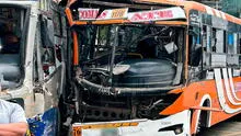 Fuerte accidente en la av. Arequipa: al menos 10 heridos por choque de corredor azul y bus Evipusa Fuerte accidente en la av. Arequipa: al menos 10 heridos por choque de corredor azul y bus Evipusa