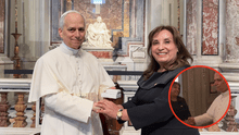 Dina Boluarte y el incómodo momento que pasó el Papa León XIV con el apretón de manos en su encuentro