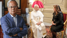 César Hildebrandt sobre reunión de Dina Boluarte y el Papa León XIV: "10 minutos, (…) ahí donde se cambia de ropa"