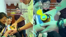 Joven reparte complejo B antes de su fiesta de cumpleaños y desata risas en redes: "La responsabilidad ante todo"