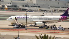 Amenaza de bomba en EEUU: evacúan pasajeros de un vuelo de Hawaiian Airlines en San Diego, California