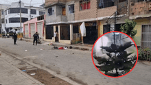 Cámara capta al presunto extorsionador que perdió la mano al detonar un explosivo en Villa El Salvador Cámara capta al presunto extorsionador que perdió la mano al detonar un explosivo en Villa El Salvador
