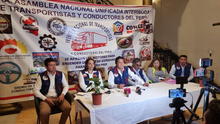 Paro del 18 de junio: conductores de carga pesada, mototaxistas y gremios regionales anuncian paralización nacional Paro del 18 de junio: conductores de carga pesada, mototaxistas y gremios regionales anuncian paralización nacional