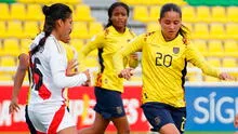 Perú cayó goleado 4-1 contra Ecuador y quedó eliminado del Sudamericano femenino sub-17