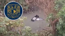 Cinco estudiantes de la UNAM son hallados sin vida luego de que su vehículo se volcara a un canal de aguas negras en Cuautitlán Izcalli