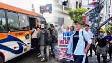Gremio de transportistas se une a paro del 18 de junio y exigen diálogo a Boluarte: "Si no quiere sentarse (...) Solicitamos gobierno de transición" Gremio de transportistas se une a paro del 18 de junio y exigen diálogo a Boluarte: "Si no quiere sentarse (...) Solicitamos gobierno de transición"
