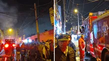 Reportan fuerte incendio en una quinta en el Callao: fuego consume viviendas de varias familias