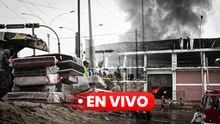 Incendio en Villa El Salvador: fuego no cesa, millonaria pérdida y otras fábricas afectadas Incendio en Villa El Salvador: fuego no cesa, millonaria pérdida y otras fábricas afectadas