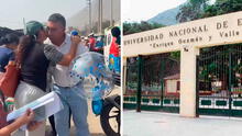 Peruano va acompañado de su esposa, hijos y padre al examen de admisión de La Cantuta y afirma: “Ahora me toca a mí”