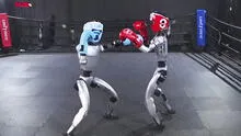 China realiza el primer torneo de combate entre robots humanoides con patadas, puñetazos y control por voz en vivo