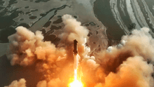 El cohete Starship de SpaceX perdió el control tras su despegue y falló su última prueba de vuelo por llegar al espacio