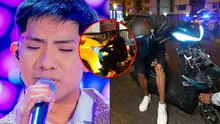 Oscar Junior, heredero de La Bella Luz, choca en moto mientras hacía transmisión en vivo para Kick