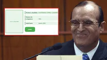 Vladimiro Montesinos está 'habilitado' para ejercer como abogado, según Colegio de Abogados del Callao