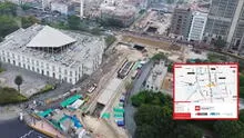 Línea 2: en agosto deben reabrir de forma parcial el Paseo Colón tras avance de obras de la Estación Central