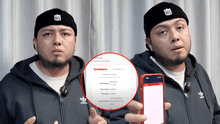 Influencer peruano revela que intentaron estafarlo con S/5.500 durante live de TikTok: "Me pasó hasta foto de su cuenta"