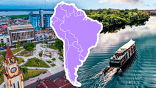 Esta ciudad es la más grande del mundo sin acceso al mar: está en un país de Sudamérica y tuvo un auge económico gracias al caucho Esta ciudad es la más grande del mundo sin acceso al mar: está en un país de Sudamérica y tuvo un auge económico gracias al caucho