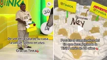 Peruano celebró su cumpleaños con temática de La Tinka y lo invitan a ver sorteo en vivo: "Manifestaron" Peruano celebró su cumpleaños con temática de La Tinka y lo invitan a ver sorteo en vivo: "Manifestaron"