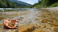 Descubren un río lleno de toneladas de oro: está en este país y todo el tesoro le pertenece solo a él