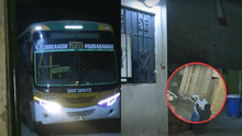 Extorsionador golpea a chofer y deja presunto explosivo en empresa de buses 'La C' en Manchay: "Traté de esconderme"