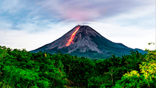 Cuando los volcanes se acercan a entrar en erupción, más verdes se volverán los árboles que lo rodean