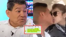 Dilbert Aguilar tiene inesperada reacción al enterarse de una posible nueva infidelidad de su esposa: "No quiero ser grosero"