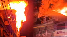 Gran incendio en tienda de muebles ubicada en Arequipa: más de 50 bomberos tratan de controlar el siniestro