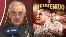 Jorge Fossati se sinceró sobre llegada de Anderson Santamaría a Universitario como primer refuerzo: "No es que yo le pedí"