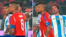 Filtran el cruce entre Arturo Vidal y Rodrigo De Paul: el volante chileno empujó al argentino cuando este quería abrazarlo Filtran el cruce entre Arturo Vidal y Rodrigo De Paul: el volante chileno empujó al argentino cuando este quería abrazarlo