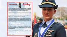 “El dolor es real y tu partida duele”: la carta de despedida que la familia de Ashley Vargas dedica a la joven piloto “El dolor es real y tu partida duele”: la carta de despedida que la familia de Ashley Vargas dedica a la joven piloto