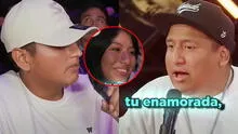 Peruano comete blooper al presentar a su novia en show de Jorge Luna: “Estamos por un tiempo”