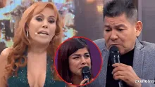 Magaly Medina comete infidencia y detalla cómo fue el encuentro entre Dilbert Aguilar y Jhazmín Gutarra: "Ni siquiera se soportaban"