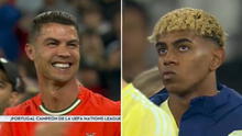 Lamine Yamal y su desoladora reacción que se hizo viral mientras Cristiano Ronaldo y Portugal celebraban tras ganar la Nations League Lamine Yamal y su desoladora reacción que se hizo viral mientras Cristiano Ronaldo y Portugal celebraban tras ganar la Nations League