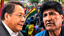 Crisis en Bolivia se agrava: Luis Arce confirma que no renunciará y calificó de "capricho" el intento de reelección de Evo Morales