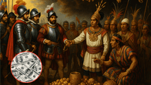 El increíble valor actual en dólares que tendría el oro que Atahualpa ofreció a Francisco Pizarro a cambio de salvar su vida