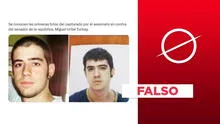 Estas fotos no corresponden al menor que disparó contra el precandidato colombiano Miguel Uribe Turbay