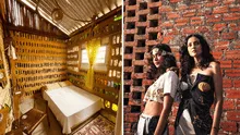 Madre e hija construyen una casa con 8.000 botellas recicladas: tiene 7 habitaciones y la hicieron en 2 años