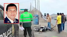 Policía en moto muere tras brutal choque con camión en la Panamericana Sur a la altura de Cañete Policía en moto muere tras brutal choque con camión en la Panamericana Sur a la altura de Cañete