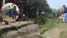 Tragedia en Huaral: hallan cadáver de adulto mayor en regadío del centro poblado Huacho Chico