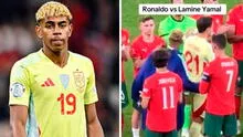 ¿Lamine Yamal le hizo un desplante Cristiano Ronaldo? Viralizan video del polémico saludo tras la final de la Nations League ¿Lamine Yamal le hizo un desplante Cristiano Ronaldo? Viralizan video del polémico saludo tras la final de la Nations League
