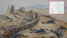 El cerro de Lima en el que yacen los cadáveres de 200 combatientes que lucharon en la batalla de San Juan y Chorrillos El cerro de Lima en el que yacen los cadáveres de 200 combatientes que lucharon en la batalla de San Juan y Chorrillos