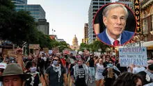 Greg Abbott advierte a manifestantes en Texas: "Serán arrestados si cruzan la línea durante protestas"