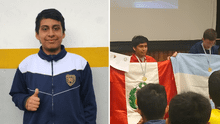 Genio de 14 años de Villa María del Triunfo ganó medalla de oro en olimpiadas de Matemática: solo se preparó un mes Genio de 14 años de Villa María del Triunfo ganó medalla de oro en olimpiadas de Matemática: solo se preparó un mes