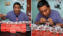 Peruano gastó casi S/1.000 en 101 barras de chocolate de HH y logra encontrar el ticket dorado: "Sí se pudo"