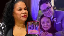 Filtran llanto del hijo de Eva Ayllón al hablar de su madre tras no asistir a su boda