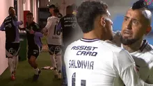Arturo Vidal pierde los papeles y se pelea con su propio arquero de Colo-Colo: lo fue a buscar a los camerinos