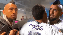 Arturo Vidal confronta a la prensa tras pelea con su compañero de Colo-Colo: "¿Qué más quieres saber, esa es tu nota?"