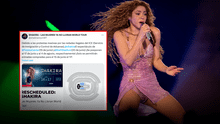 Shakira reprograma su concierto del tour 'Las mujeres ya no lloran' en Los Ángeles debido a las protestas contra ICE Shakira reprograma su concierto del tour 'Las mujeres ya no lloran' en Los Ángeles debido a las protestas contra ICE